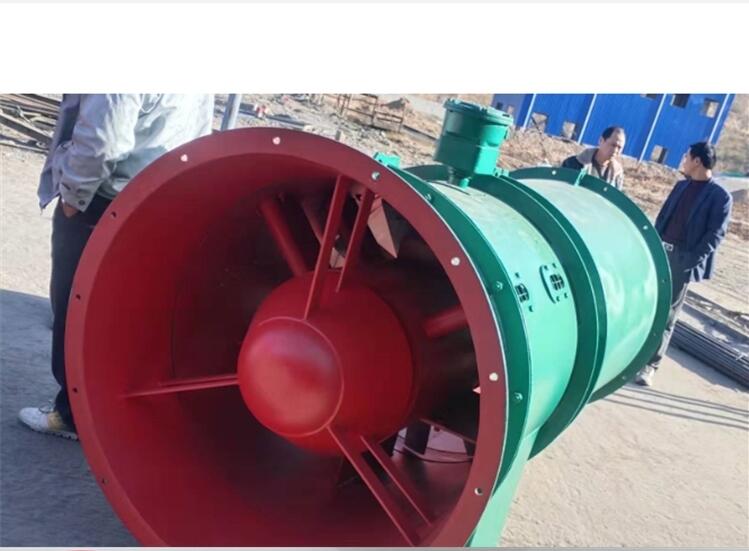 隧道風機 隧道專用軸流壓入式局部通風機 安捷風機